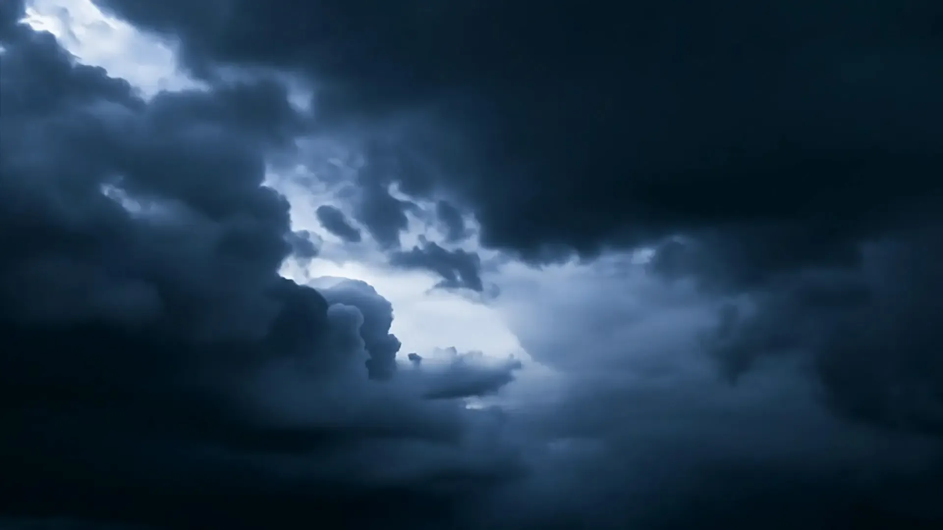 Dark Sky and Stormy Cloud Background for Video Logo Animations